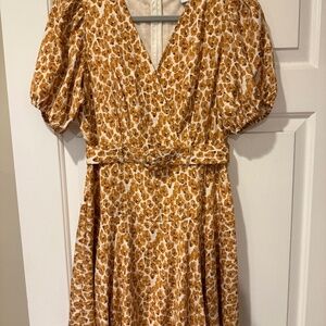 Nine West Floral Print Dress, Size Small